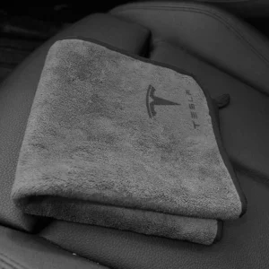 מגבת מיקרופייבר עם לוגו טסלה