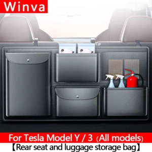 תיבת אחסון עור לתא מטען (מודל 3/Y)