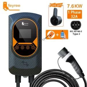 עמדת טעינה ביתית feyree Type 2 לטסלה